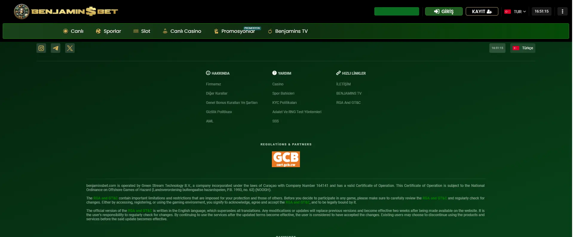 BenjaminsBet Şikayet | BenjamisBet Şikayetler ve İncelemeleri